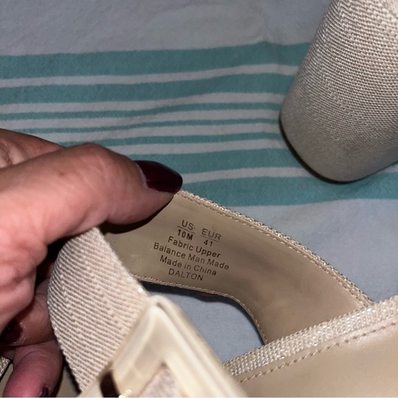 Sam Edelman Dalton Sand Block Heel Sandals - Picture 12 of 14